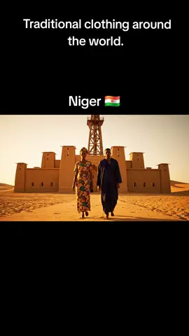 Asmr Ai traditional clothing around the world.  Niger 🇳🇪  #ASMR #ai #traditional #clothing #Niger 