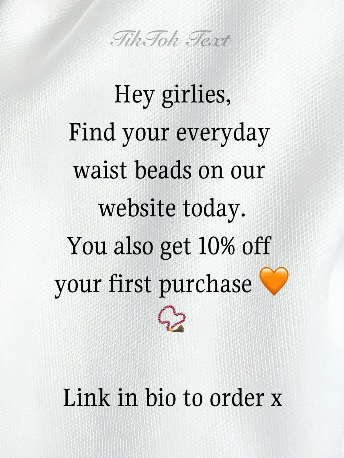 #waistbeads #waistbeadstiktok 