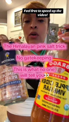 The TRUTH about the Himalayan pink salt trick !!! No more GATEKEEPING! Here’s the Full Recipe, and benefits of each ingredient! #himalayanpinksalt #applecidervinegar #healthbenefits  #weightloss #diets 
