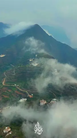 مناظر و#شلالات من #رجال_المع اليوم 