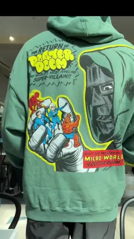 Step into your villain era 😈⚡️ Rock the power of DOOM with this exclusive Culture Kings hoodie. Not everyone can handle the throne 👑🔥  #DrDoom #Streetwear #marvel #hoodie #fyp #fashion 