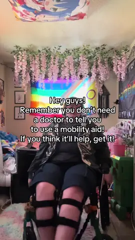 But make sure you do research so you don’t hurt yourself!! #mobilityaid #mobilityaids #psa 
