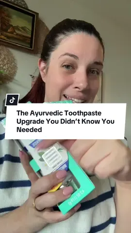 Bring the wisdom of Ayurveda into your daily routine 🪷✨ Guru Nanda’s Post Oil Pulling Toothpaste combines Hydroxyapatite for strong enamel with Neem and natural essential oils for a fresh, holistic clean — all without fluoride, artificial colors, or animal testing. 🌿 Make your brushing ritual a wellness ritual. Push the orange card above my name to see why I’ll never go back! #AyurvedicOralCare #HolisticSmile #FluorideFreeLiving #NaturalToothpaste #HealthySmileJourney@GuruNanda LLC @GuruNandaWellness 