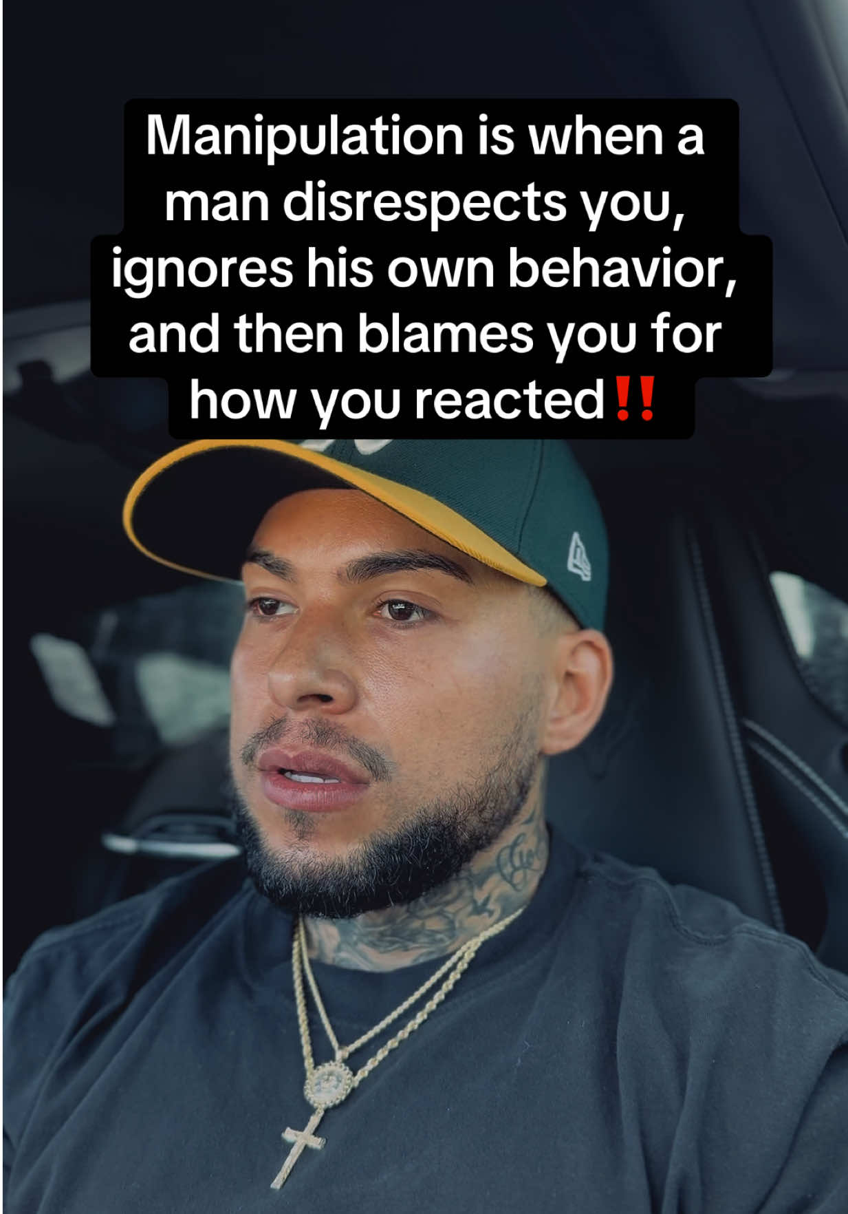 Manipulation is when a man disrespects you, ignores his own behavior, and then blames you for how you reacted‼️ #fyp #viral #womanpower #womenpower #relationshiptalk 