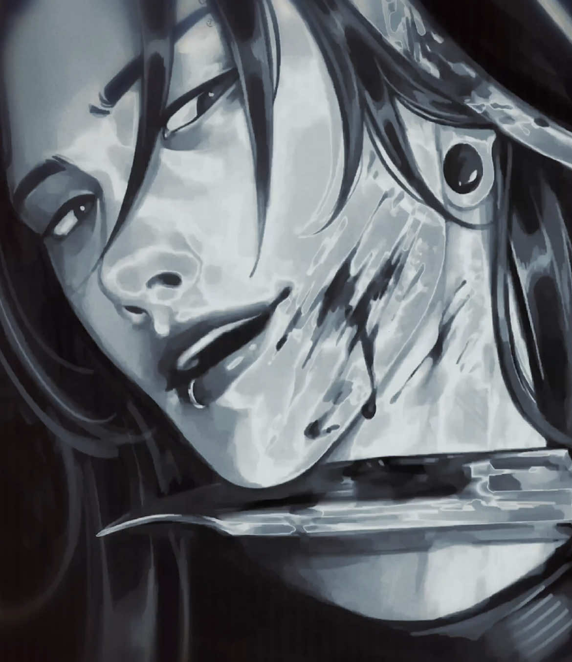 ghostface geto season is rapidly approaching (art: aransmind, sesshom0ru/sesshdraws, crybanana7) #jujutsukaisen #jjkedit #getosuguru #getoedit #ghostfaceedit 