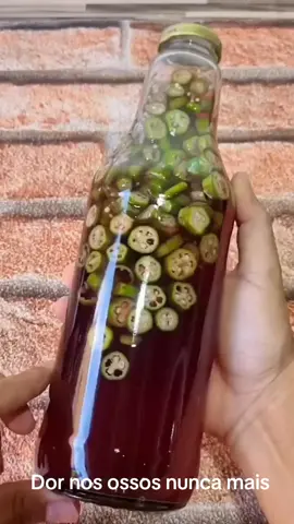 Garrafada com quiabo para dor nos ossos e osteoporose  #garrafada #dornosossos #osteoporose #quiabo #sucodeuva