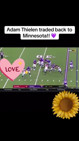 Glad to have you back man your gonna kill it!!!!!!!!!#minnesotavikings #nfl #cominghome #adamthielen #skol @Vikings 
