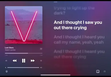 @Adam Levine @Maroon 5 #loststars #lyrics #fypシ゚ #fyp 