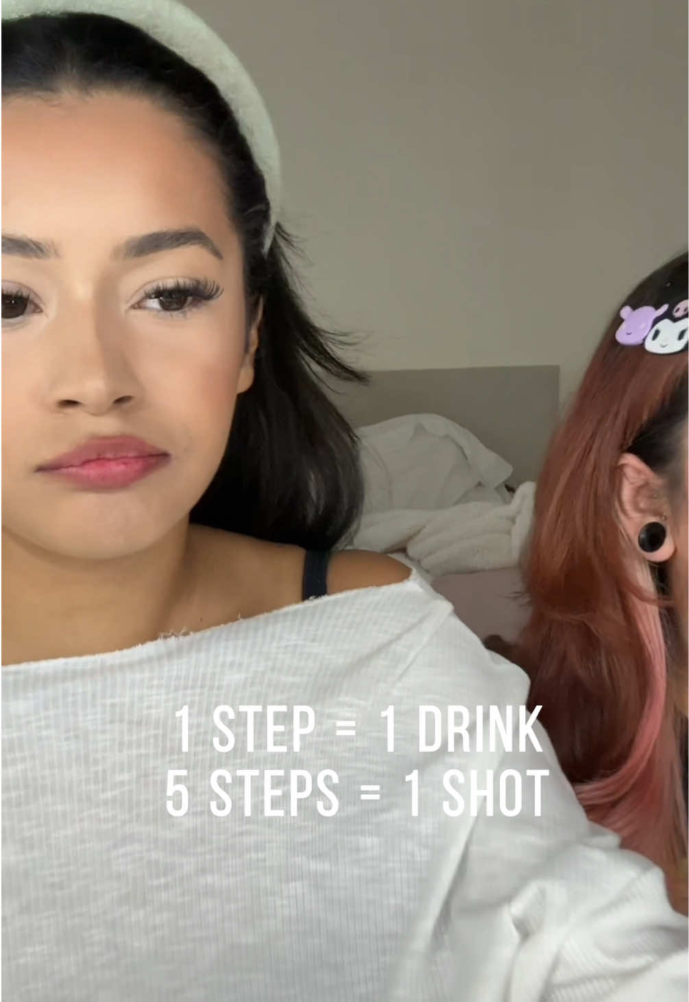 Highly recommend this hack. Products: @milkmakeup @urban decay @Fenty Beauty @Charlotte Tilbury @IT Cosmetics @Milani Cosmetics @NYX Professional Makeup @Ogee Luxury Organics @sephora @Anastasia Beverly Hills @MERIT Beauty @maccosmetics @elfcosmetics @Morphe Cosmetics @ONE SIZE BEAUTY #grwm #1step1drink #makeup #challenge 