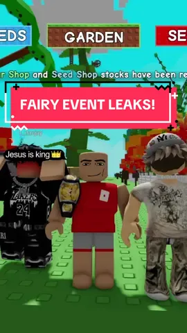 NEW Fairy Event LEAKS in Grow a Garden 🪴 🧚 (Releasing Saturday) #roblox #growagarden #fairyevent 