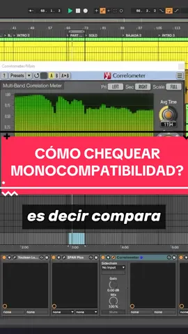 Cómo detectar posibles problemas de monocompatibilidad? #musicproducer #produccionmusical #ableton #audio #mastering 