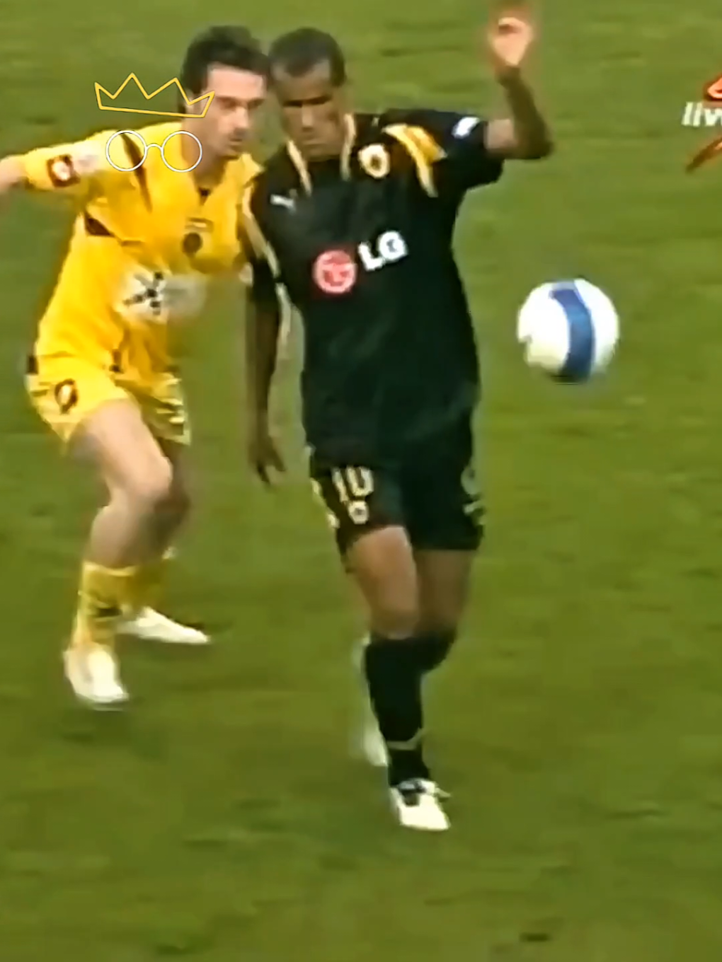 Rivaldo extra classe 🪄 . . . #futebolbrasileiro #rivaldo #skills #skills 