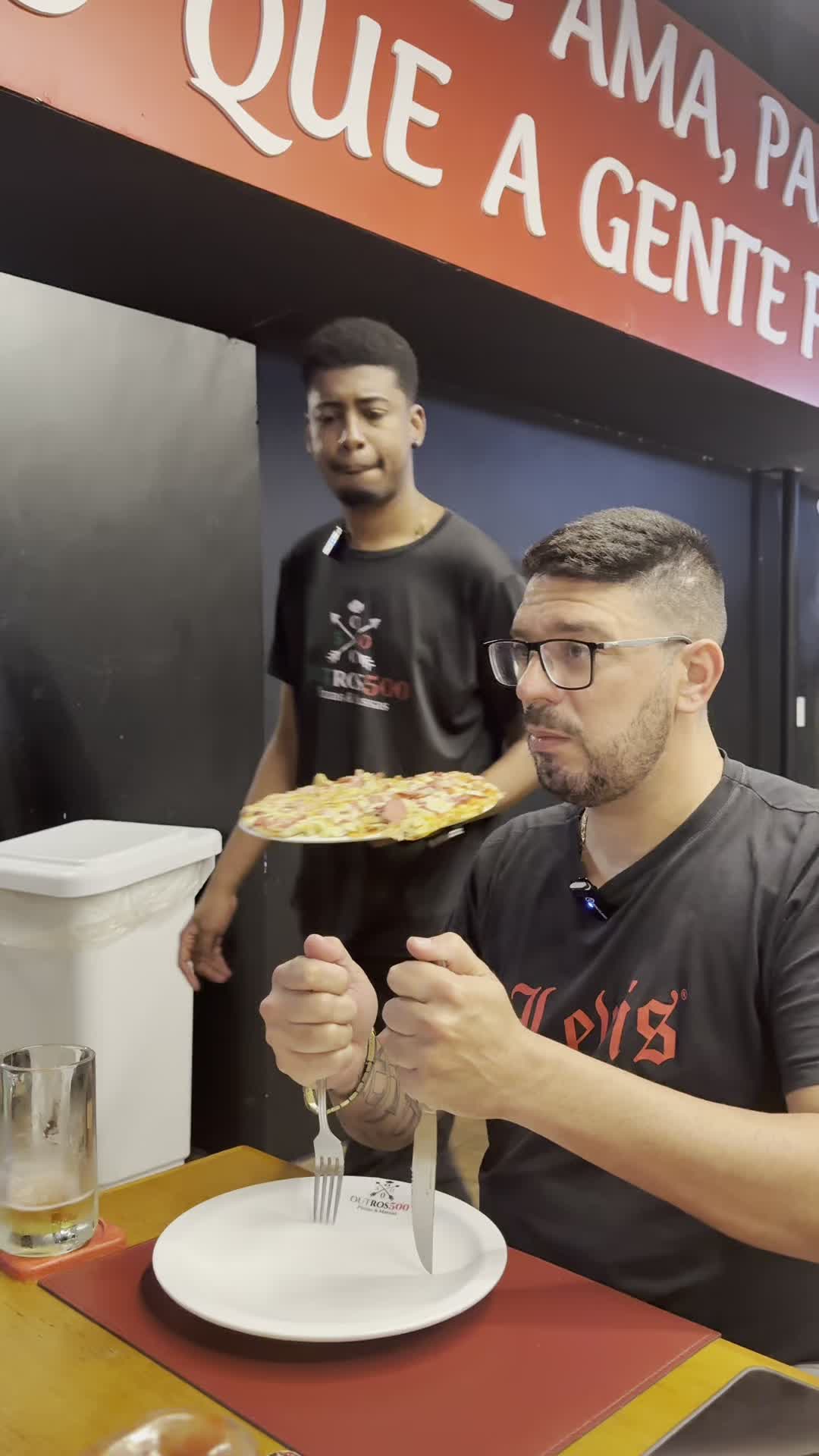 respondeu, não respondeu? então pronto kkkkkkk #humor #fyp #pizzariacabofrio #foryou #pizzaria #outros500pizzaria #restaurante