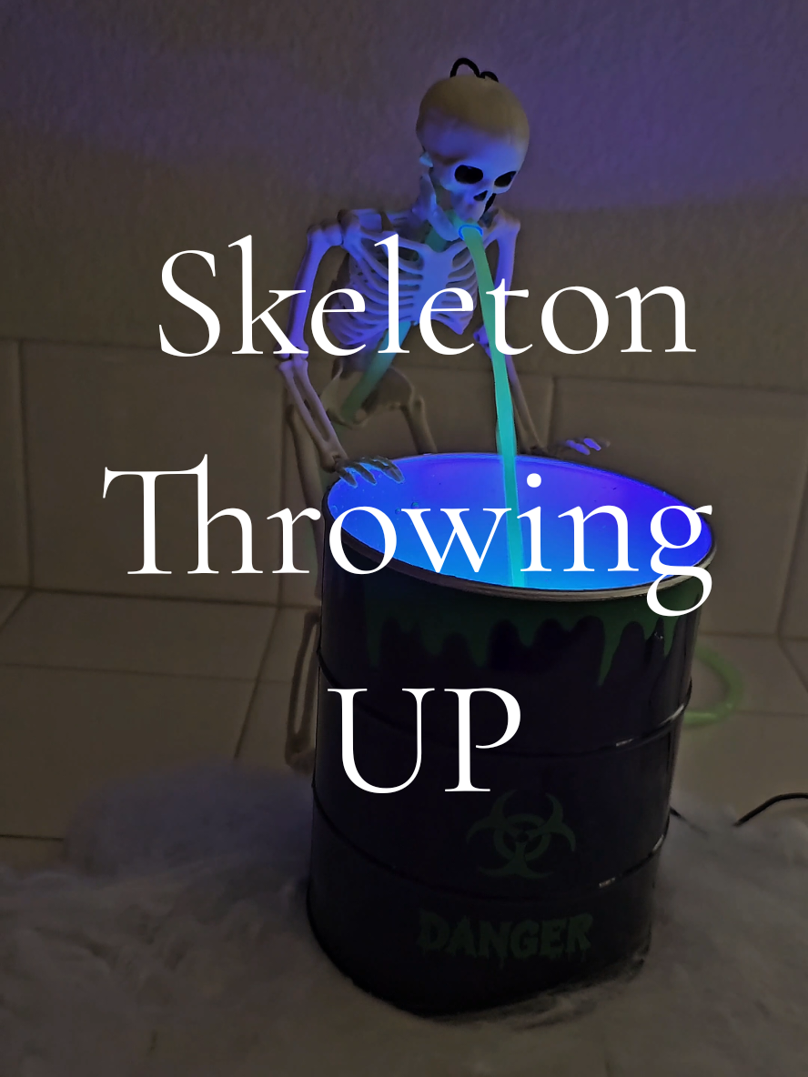 Best Halloween decoration on TikTok Shop 🤣 skeleton throwing up Halloween skeleton Puking skeleton #fallfreshness #tiktokshoprushready #tiktokshopcreatorpicks #creatoricons #tiktokshoplabordaysale 