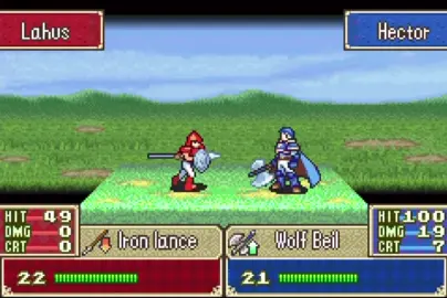 i love you hector... and i rlly love these animations #fireemblem  #gba #videogame #edit