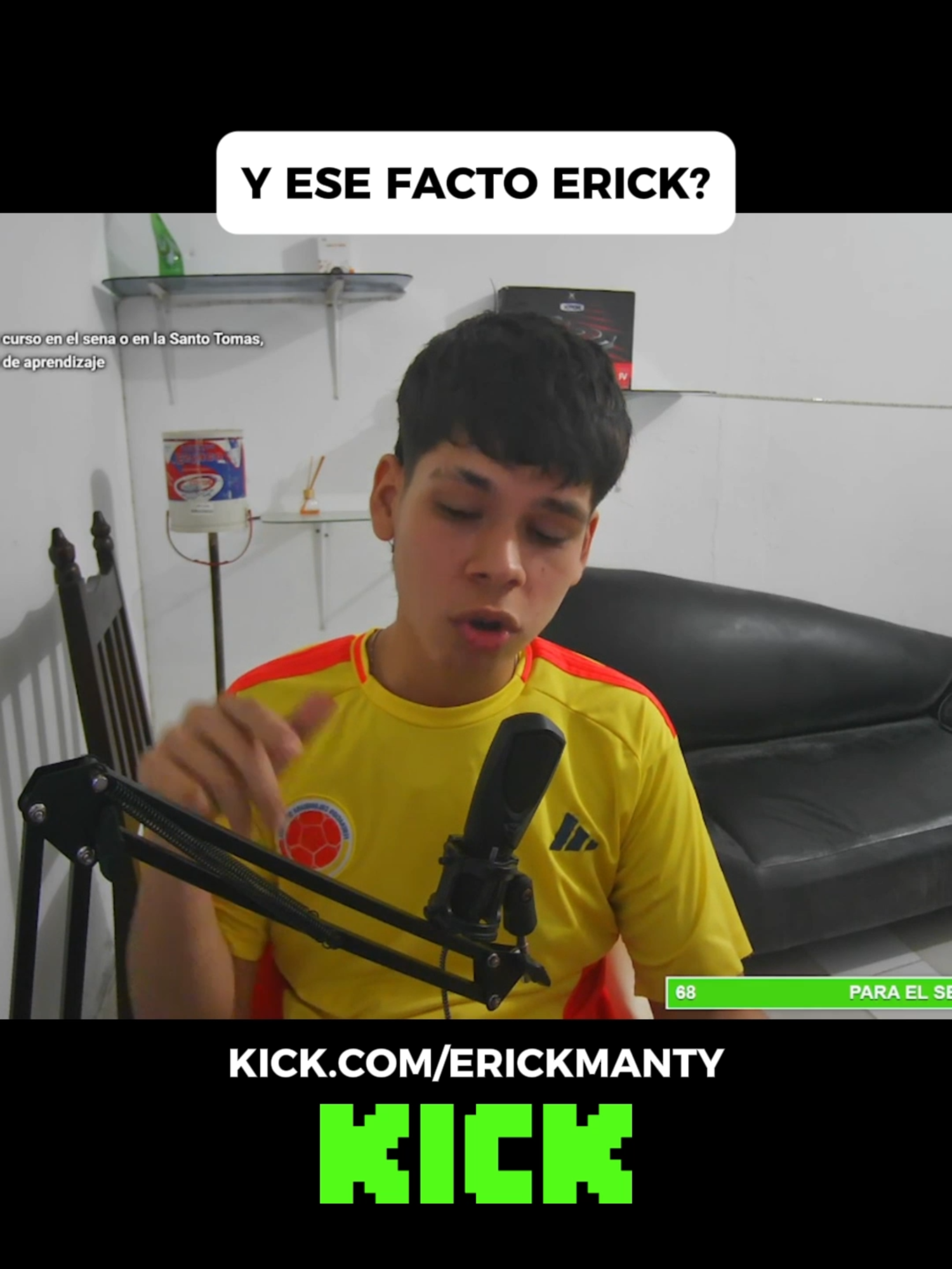Tomen nota #erickclips #streamer #clip #erickmanty #colombia
