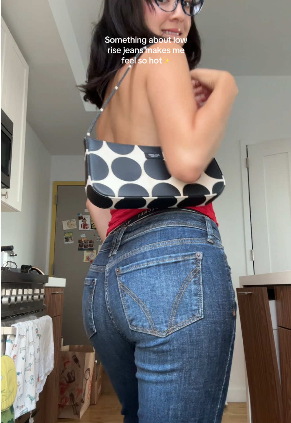 Cant believe i used to wear high waisted jeans