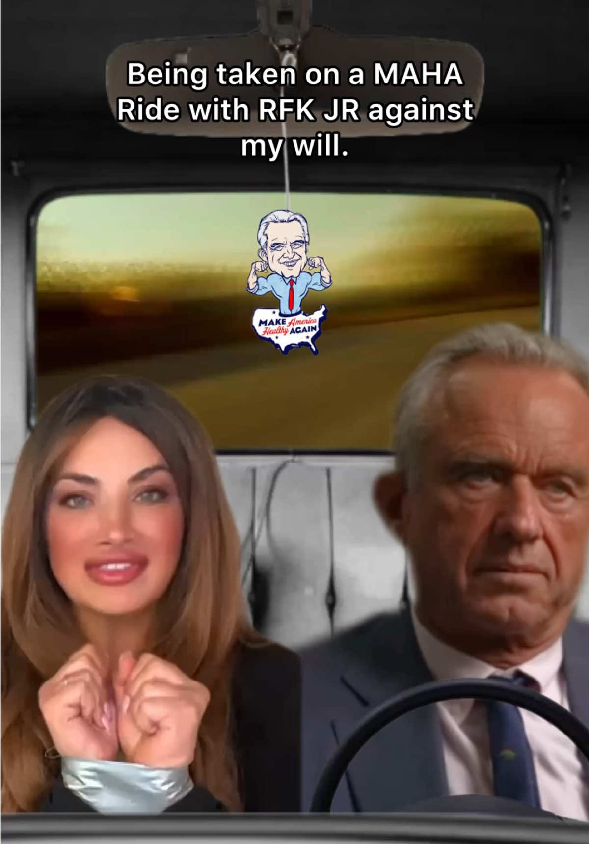 We are in some serious trouble with RFK JR at the wheel of health and human services. #rfkjr #highwaytohell #politicalcomedy #politicalsatire #maha 