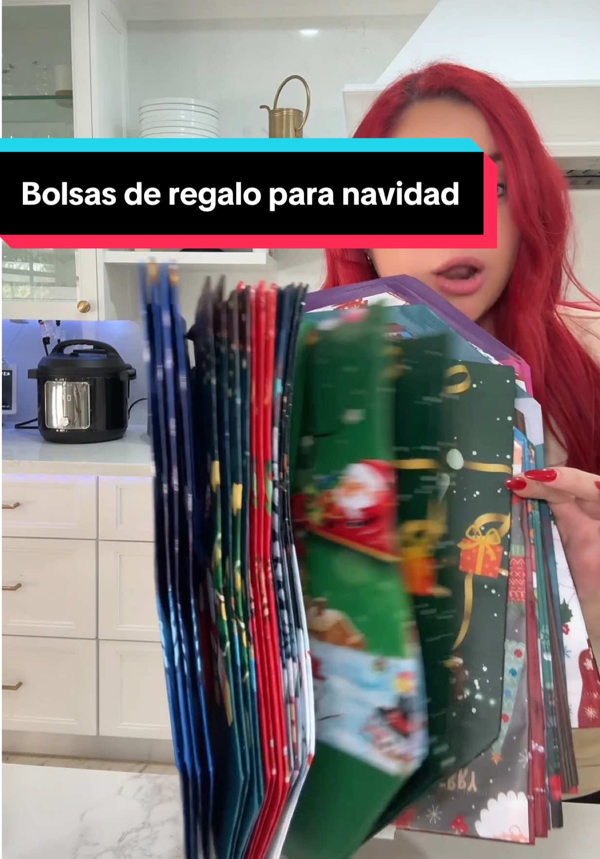 Ya tengo todas mis bolsas para regalo de navidad #giftbags#christmasgiftbags#tiktokshopcreatorpicks#tiktokshopholidayhaul#tiktokshoplabordaysale  