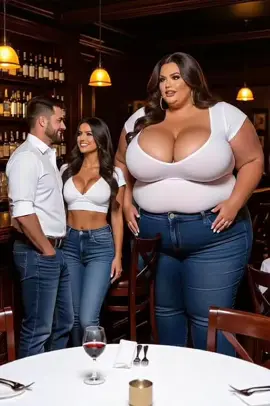 No competition. She always gets her man #tallgirl #bigwoman 