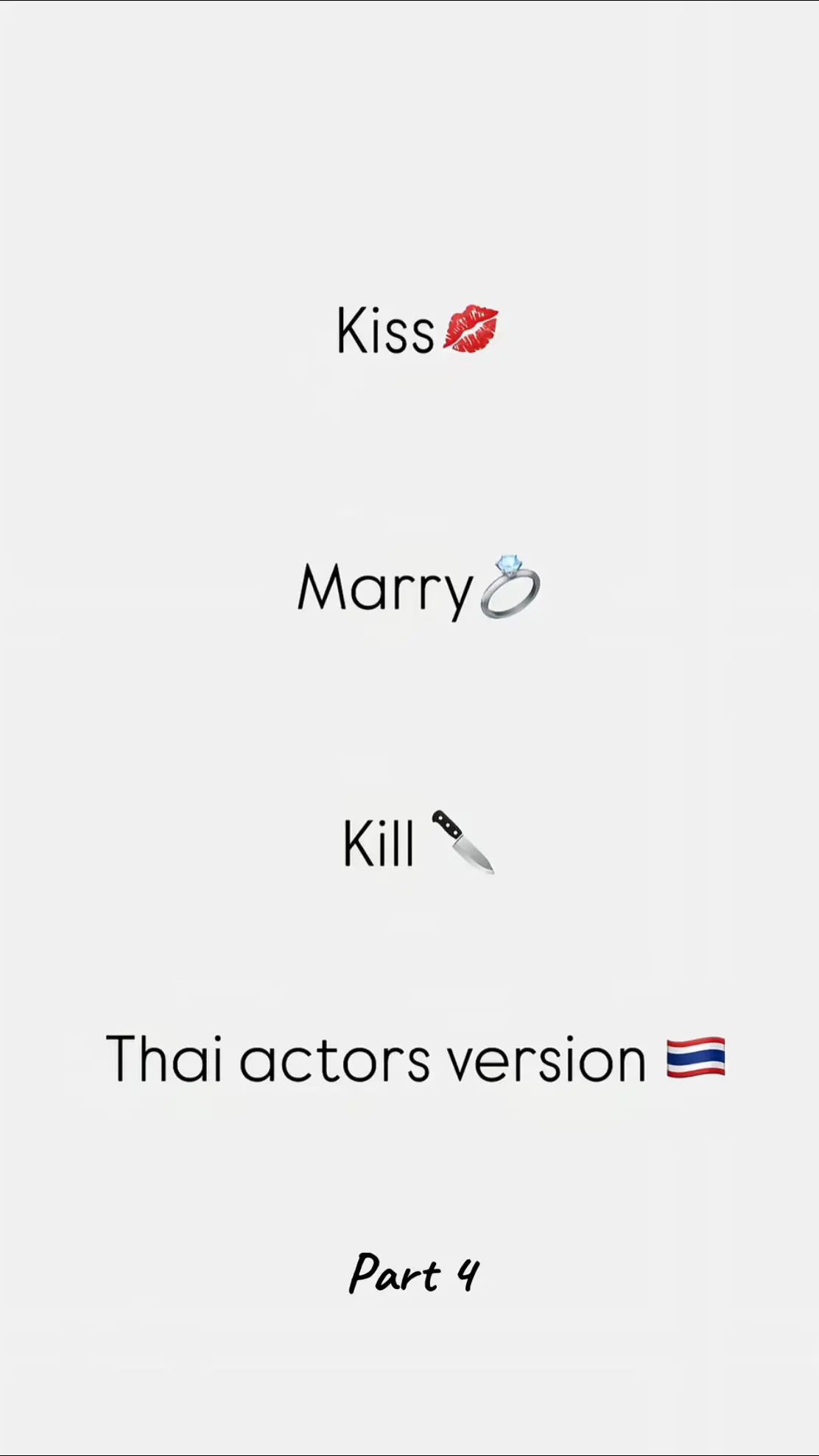 #kissmarrykill #game #thaiactor #thailand #part4 