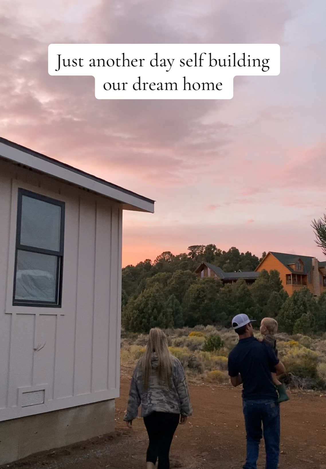 Prepping for exterior lights to go on tomorrow! #buildingfirsthome #buildingahouse #buydirt #dreamhome 