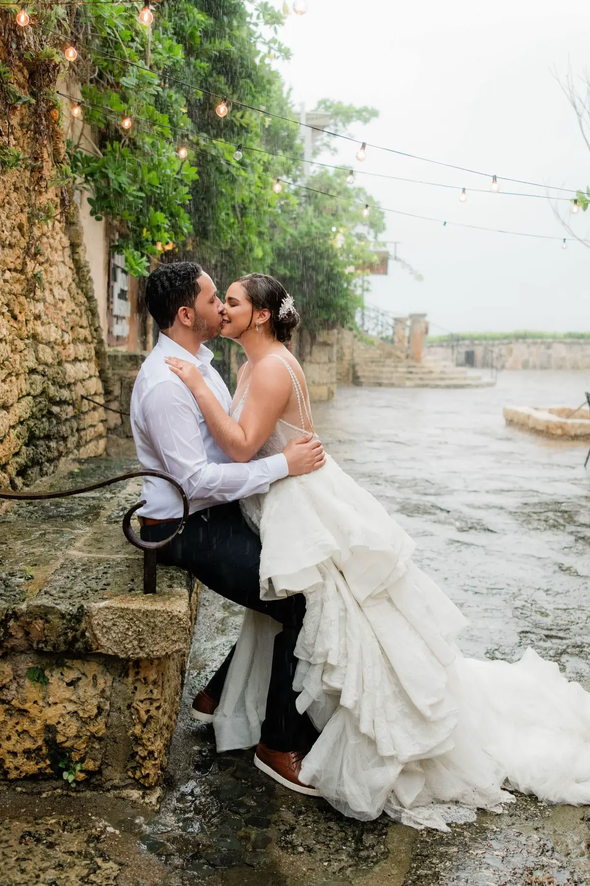 Y este fue el resultadoooo #boda #lluvia #fotosbajolalluvia