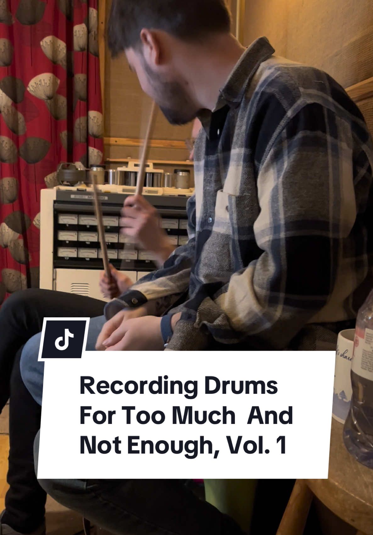 I had one day to get the drums done for the EP and so @Richard Marc Music and I, with our friend and fantastic drummer, Lasse Corus, descended upon Bluebarn Studios and quite literally bashed them out one after another. I actually thought my head my explode by the end of the day because I had such a brutal migraine but the pain was worth it: the songs sounded incredible with the new, live drums… 🥁 #creativeprocess #livedrums #independentartist #singersongwriter #autisticartist 