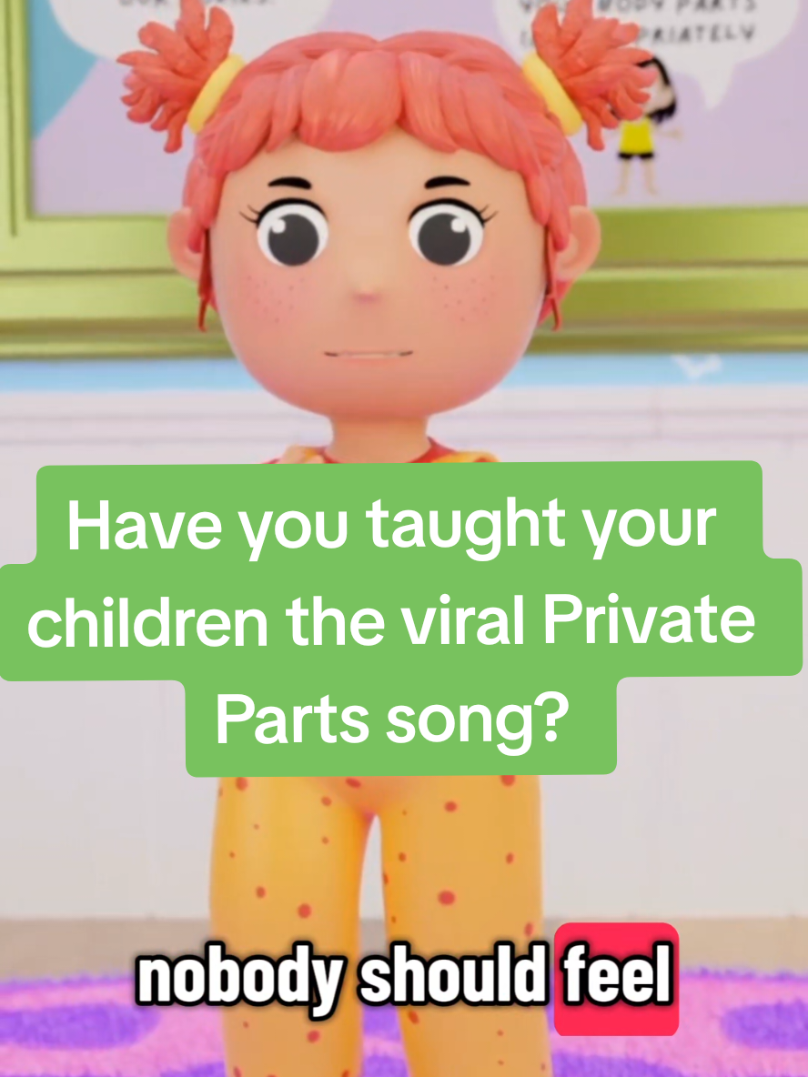 Meet Ollie - a character on YouTube who teaches children about body safety. The “These Are My Private Parts” song has gone viral thanks to teachers around the world bringing awareness. 💛 Huge thanks to everyone who continues teaching kids that body safety awareness isn’t optional - it’s armour! 🛡️✨ #fyp #privatepartssong #viralteacher #viralsongs