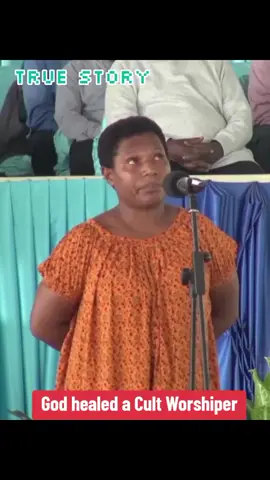 God healed a cult worshiper...  #RCPNG #reality #truechristanity #revivalfellowship #biblicaltruth 