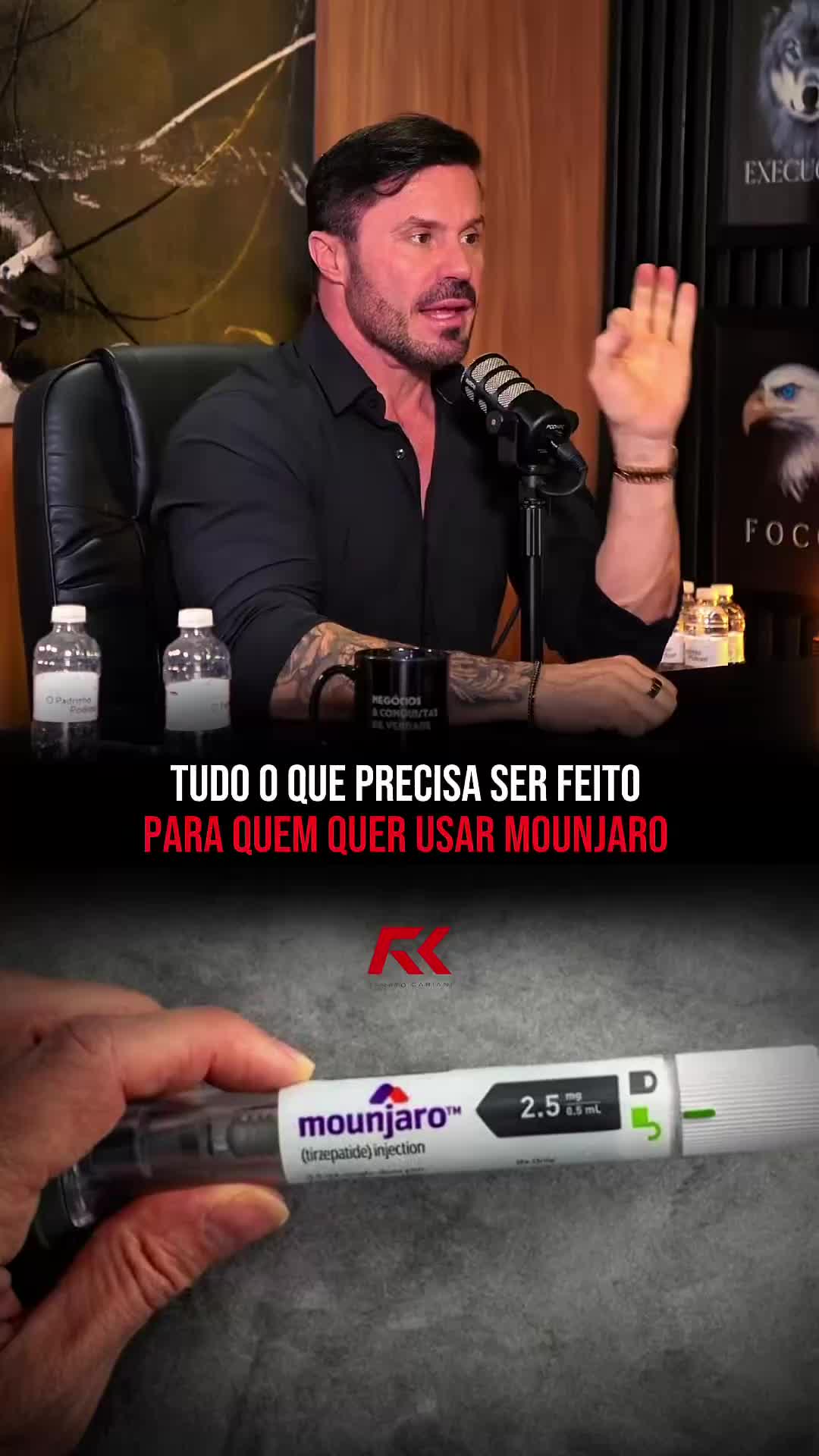 🚨 Se você usa Mounjaro e acha que só a medicação vai resolver, está perdendo metade do jogo. O remédio ajuda no controle da fome, mas quem vai dizer pro seu corpo como gastar energia, preservar massa magra e acelerar resultados é a musculação. O Mounjaro é uma ferramenta. Mas o que transforma é a soma de treino de força + ambiente favorável. Só assim você não só emagrece, mas constrói um corpo forte e sustentável.