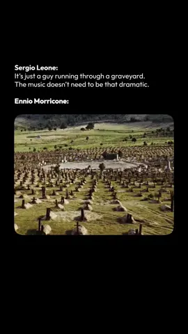 When Leone said, “It’s just a guy running through a graveyard,” Morricone turned it into one of cinema’s most dramatic scores. 🎶 The Good, the Bad and the Ugly (1966) dir. Sergio Leone 🍿🎬 -  Follow @FinishCinemaBoy 🎥📽🥰 Follow @FinishCinemaBoy 🎥📽🥰 Follow @FinishCinemaBoy 🎥📽🥰 -  #cinema #actors #shorts #movies #film            