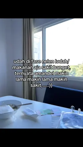 sumpah sakit bangett 😔, mau ngeluh sakit tapi aku dah capek🥺🤕😮‍💨 #sakit #amandel #amandelbengkak #gakuat #perih #😔😔😔 #🥺 #fyp #4u