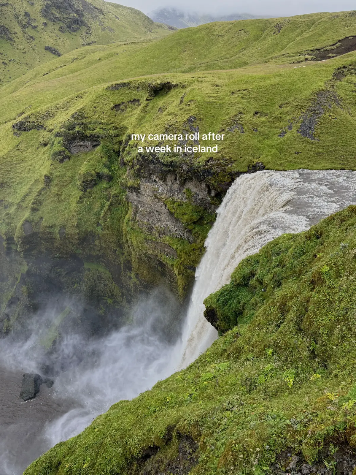 so many waterfalls and glaciers!! #iceland #travel #traveltiktok #traveltok 