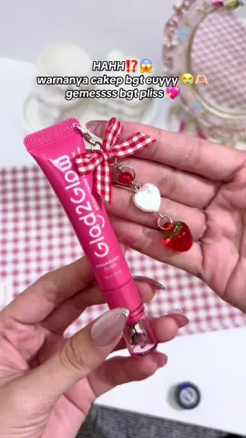 cakep bgt pliss sukak😭💖💖 #promomakangajian #lipserum #glad2glow #g2g #fyp 