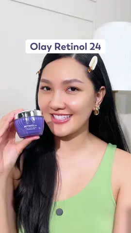Nightly renewal = smoother, younger looking skin with Olay Retinol Night Moisturizer 😍💜 #olayphilippines #Olay #OlaySale #olayretinol24 