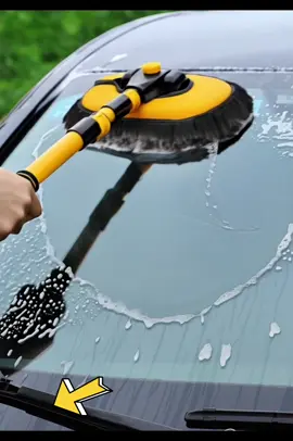 Chổi rửa xe oto tạo bọt. Tiện lợi #choiruaxeoto #oto #ruaxe 