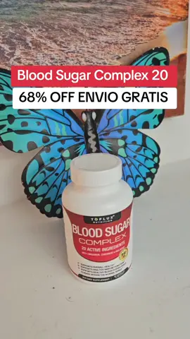 Blood Sugar Complex 20 Vitamin #descuento #womens #mens #azucar #bloodsugarcomplex 