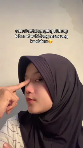 biar hidung nya ga mancung kedalem ya🤫😁 #guashahidung #hidungmancung #mancunginhidung #alatmancunghidungviral 