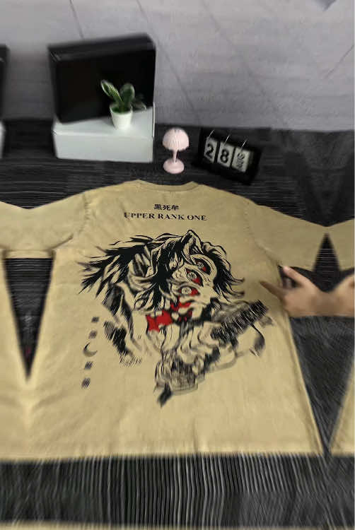Command fear and style with this Kokushibo tee — double-printed, vintage washed, and oversized for impact.#Kokushibo #DemonSlayer #InfinityCastle #UpRankOne #KokushiboTee  