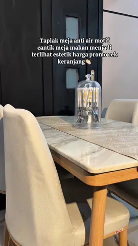 Terlihat lebih rapih😍#taplakmeja 