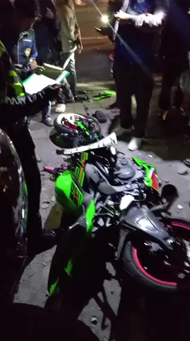 laka ZX 25rr vs brio di jln buluh indah 