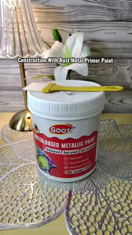 Construction With Rust Metal Primer Paint #paint #paints #fyp #foryou #foryoupage 