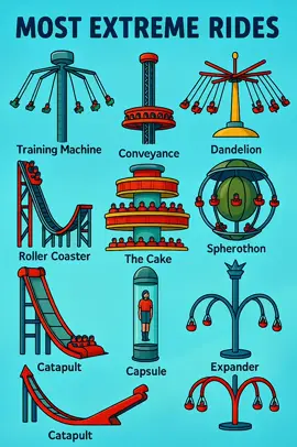 The speed is way too fast. #rollercoaster #traniningmachine #topspinride #expander #capsule 