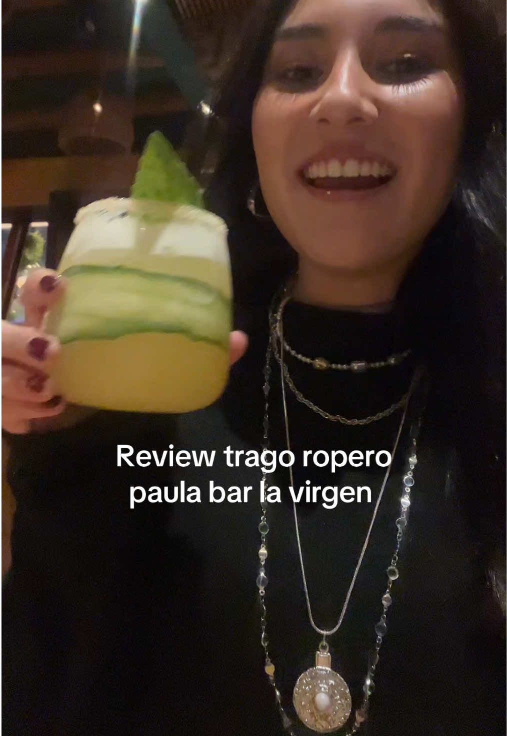 hey pensé que no me iba a gustar está exquisito!!!  #roperopaula #barlavirgen #barsantiago 