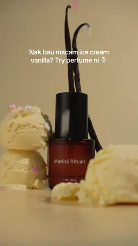 Kalau pakai ni confirm semua orang nak duduk dekat 😙 #marinarituals #marinaritualsperfume #vanilla #perfumevanilla 