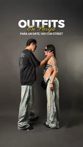 Y tu cual vestirías? 👀❤️‍🔥#fashion #rome #outfitinspo #outfitcouple #streetwear 