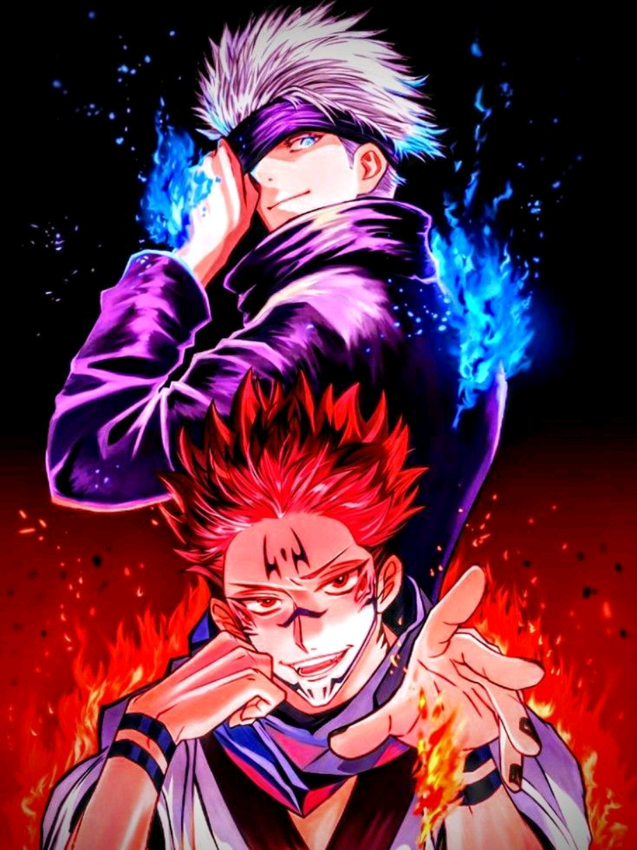 Jujutsu kaisen  #satoru gojo vs Sukuna tercera temporada  #anime  #shonen  vacío púrpura 🟪 