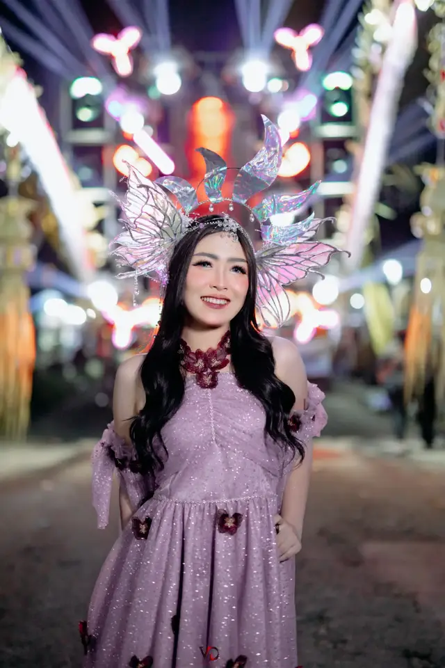 tiara je kupu kupu carnival jabung kostum @dutakostummalang #tiarajelita  #tiarajeb#carnivaljabungtia