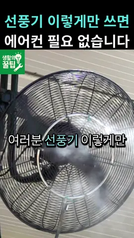 전기세 반으로 줄이는 선풍기 사용법. 이 방법 알면 올여름 에어컨 꺼도 시원합니다 #건강  #생활꿀팁  #노인건강  #건강정보 #청소비법